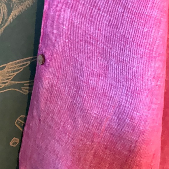 Bright pink Sigrid Olsen blouse - Picture 3 of 6